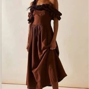 Free People Ruffle Up Midi